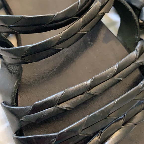 NWOT ecoté leather braided sandals - Picture 4 of 4
